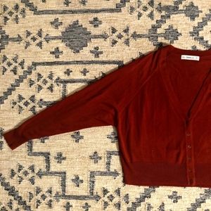 Zara rust cardigan